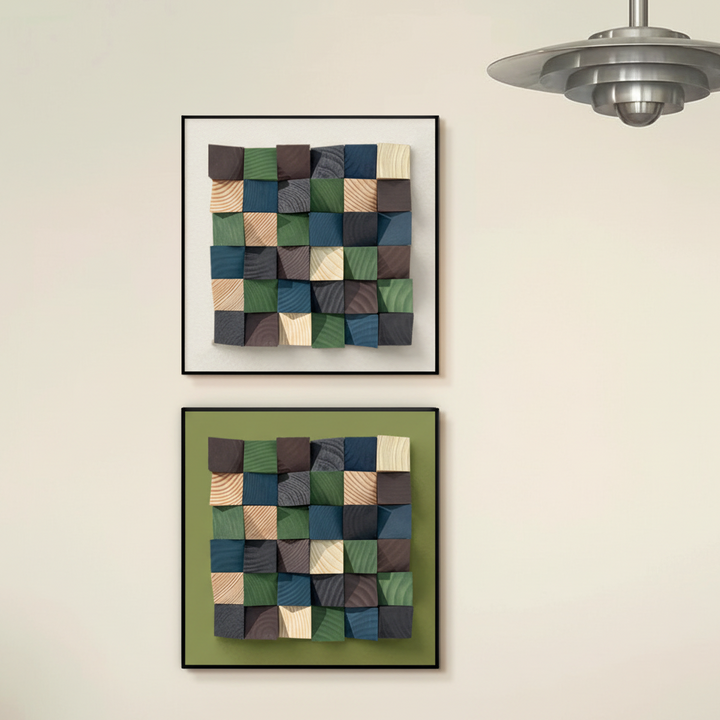 Cato 3D Wooden Wall Art