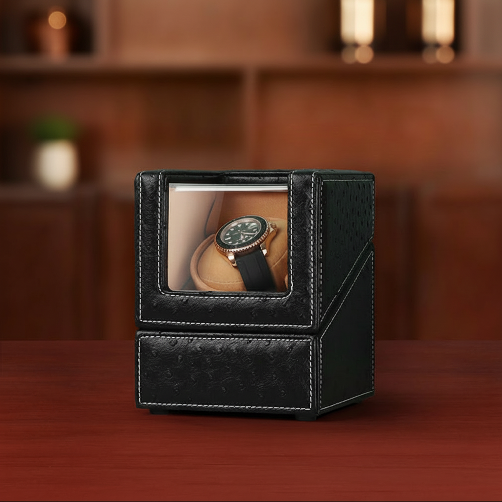 Drik Multi‑Position Watch Winder Box