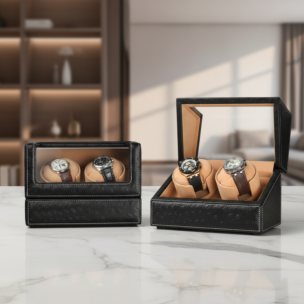 Drik Multi‑Position Watch Winder Box