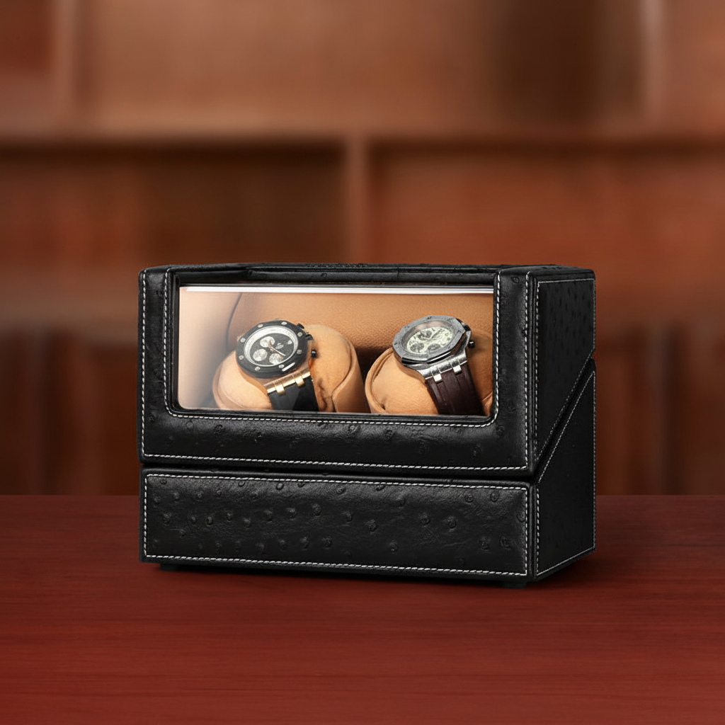 Drik Multi‑Position Watch Winder Box