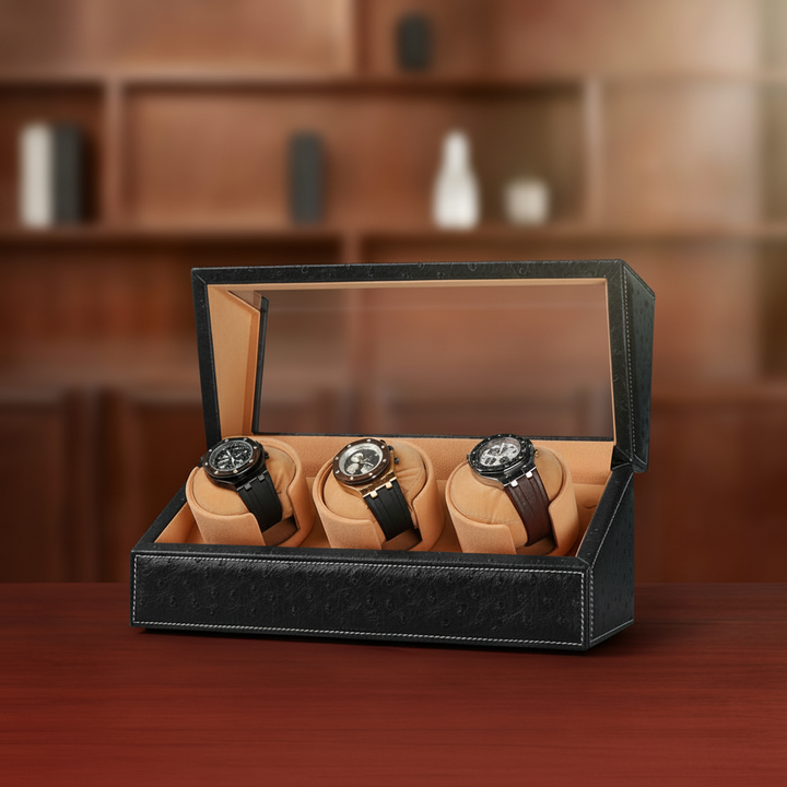 Drik Multi‑Position Watch Winder Box