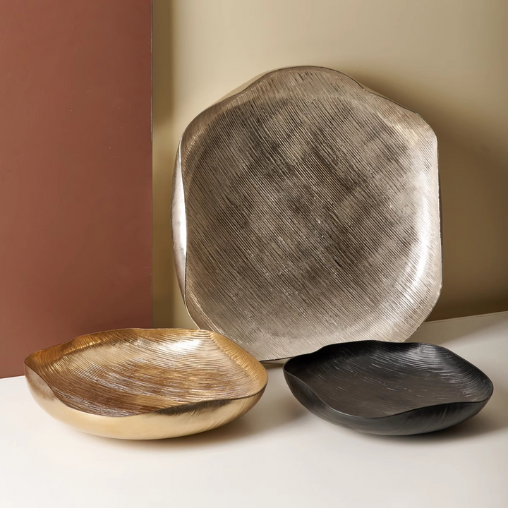 Arden Irregular Metal Decorative Tray