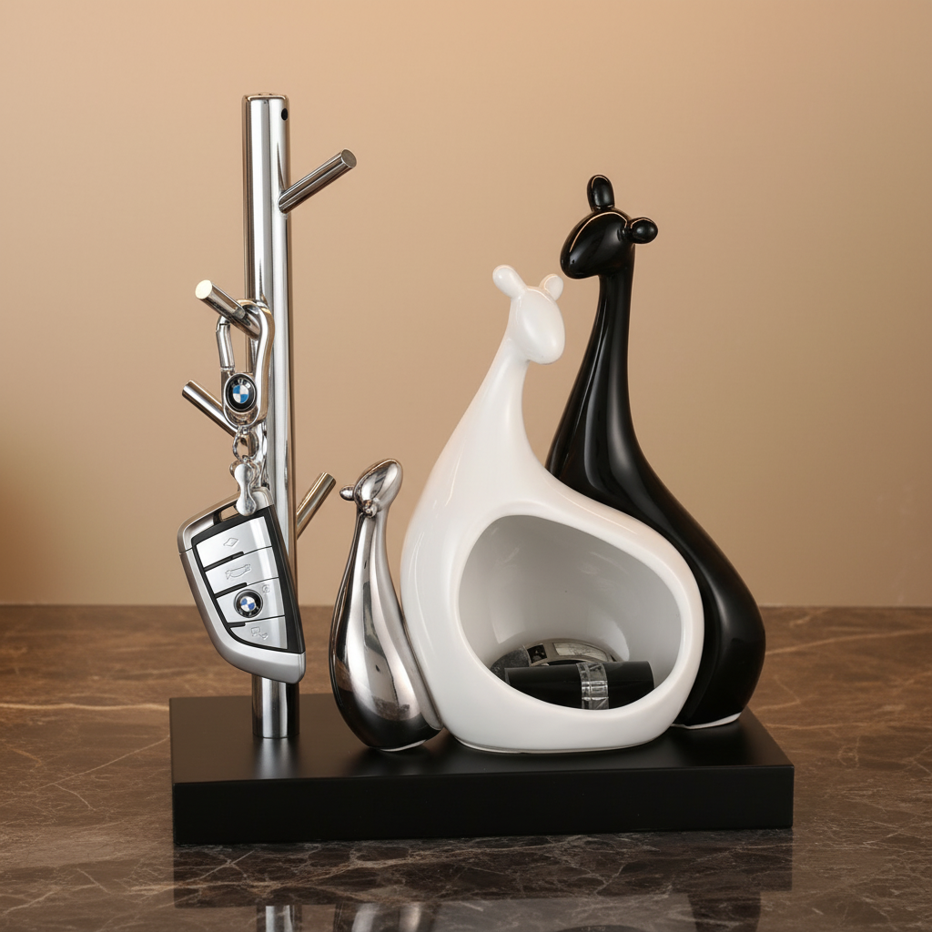 Ceramic Deer Key & Accessory Holder