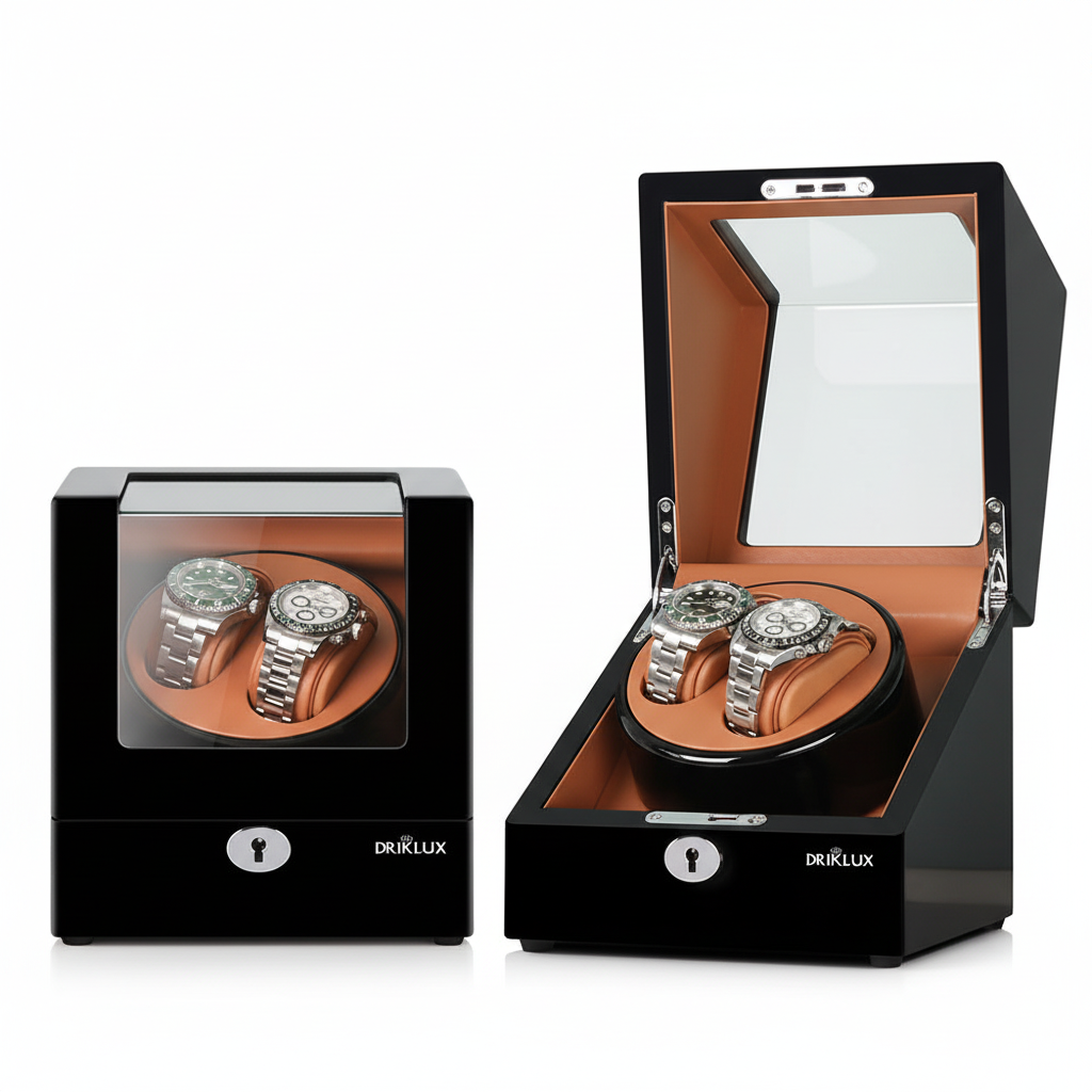 Dune Two‑Position Watch Winder Box