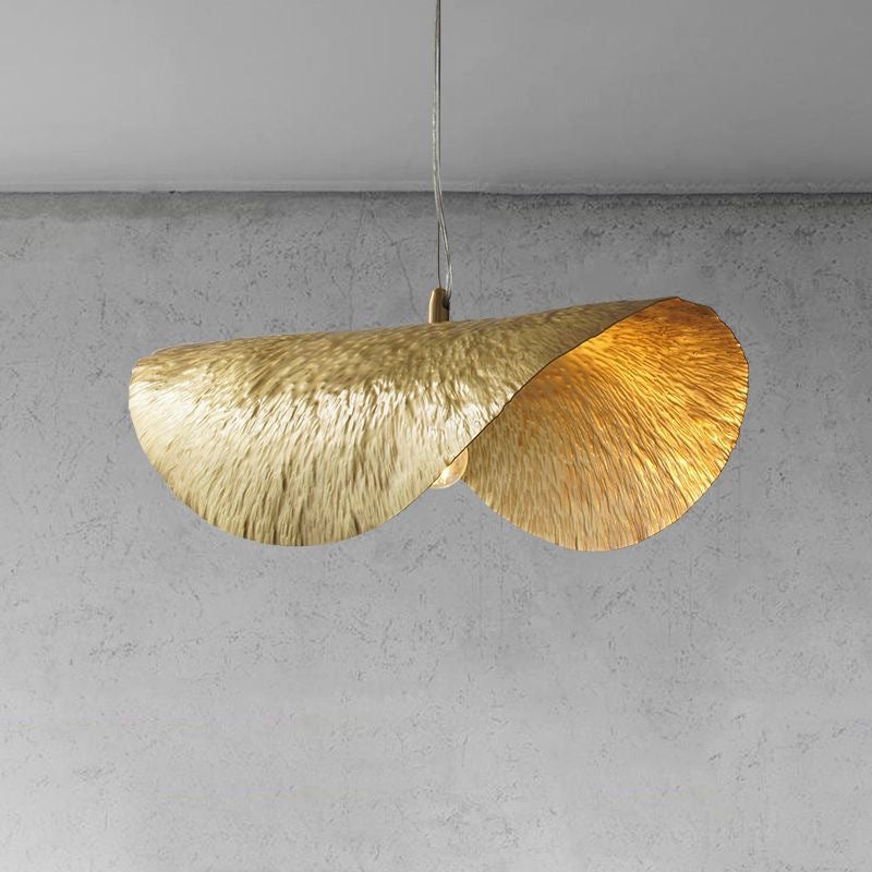 Numis Gold Leaf Pendant Light
