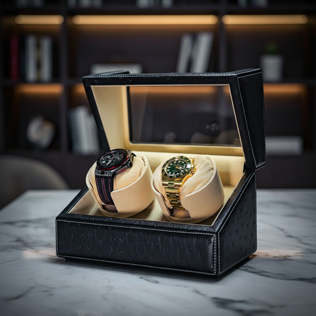 Drik Multi‑Position Watch Winder Box