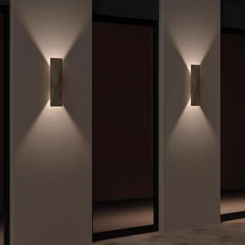 Elowen Natural Travertine Wall Light