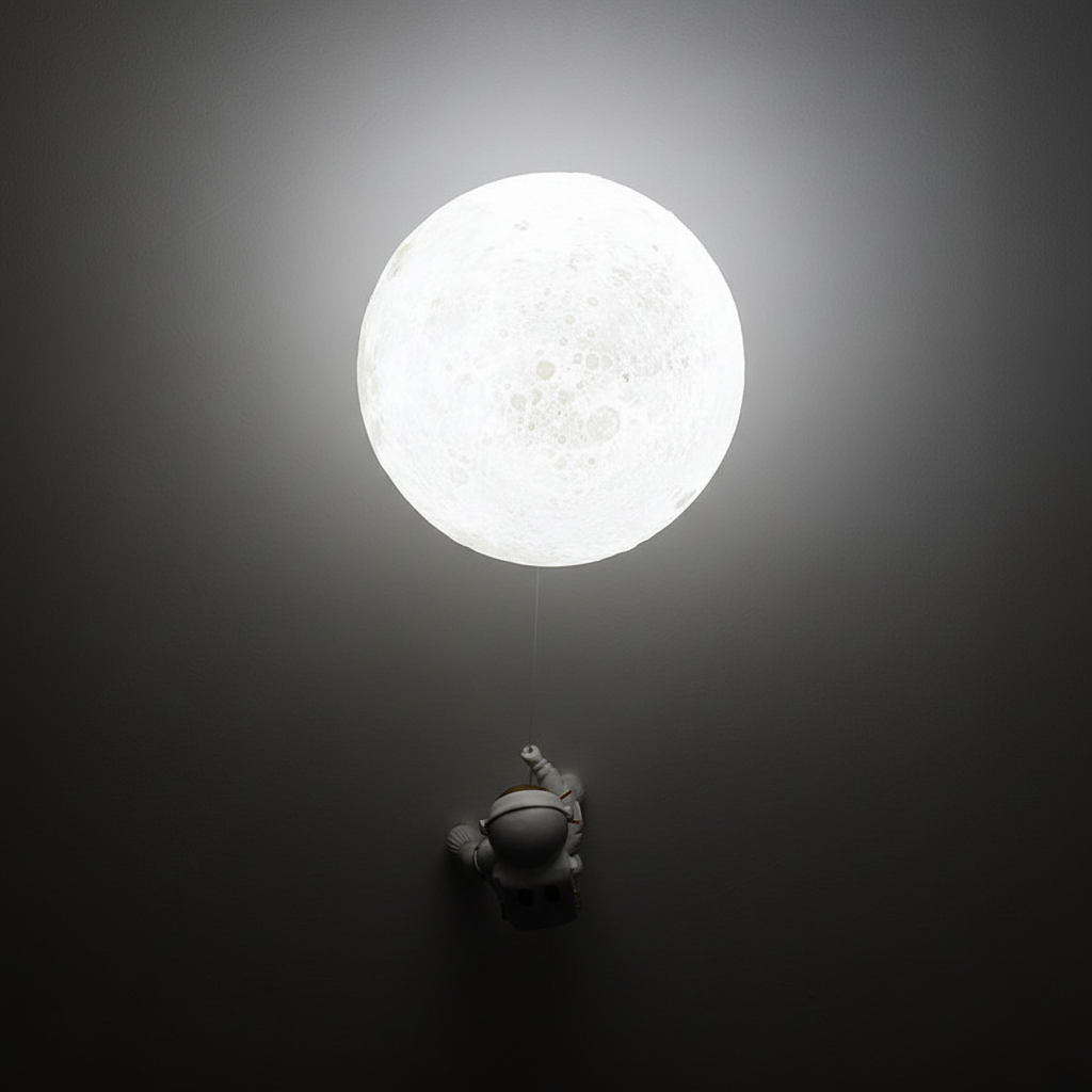 Ori Astronaut &amp; Planet Kids Wall Light