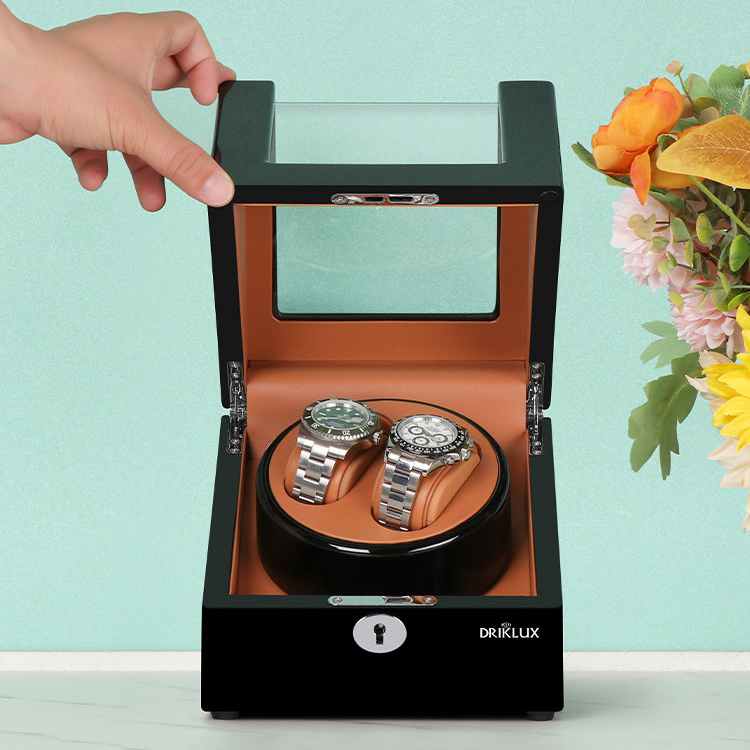 Dune Two‑Position Watch Winder Box