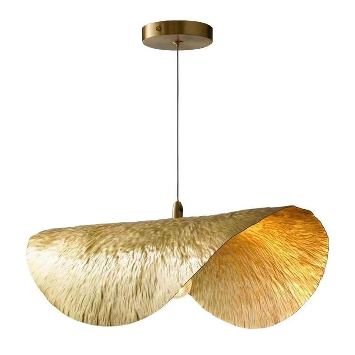 Numis Gold Leaf Pendant Light