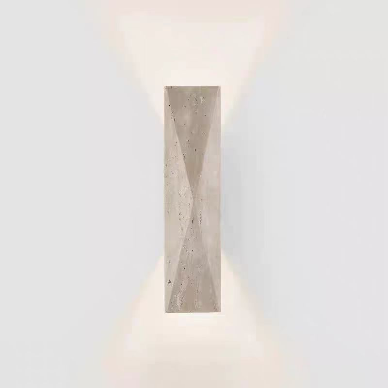 Elowen Natural Travertine Wall Light