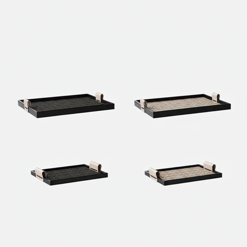 Bellman Luxury Leather Serving Tray - Cozymatic
