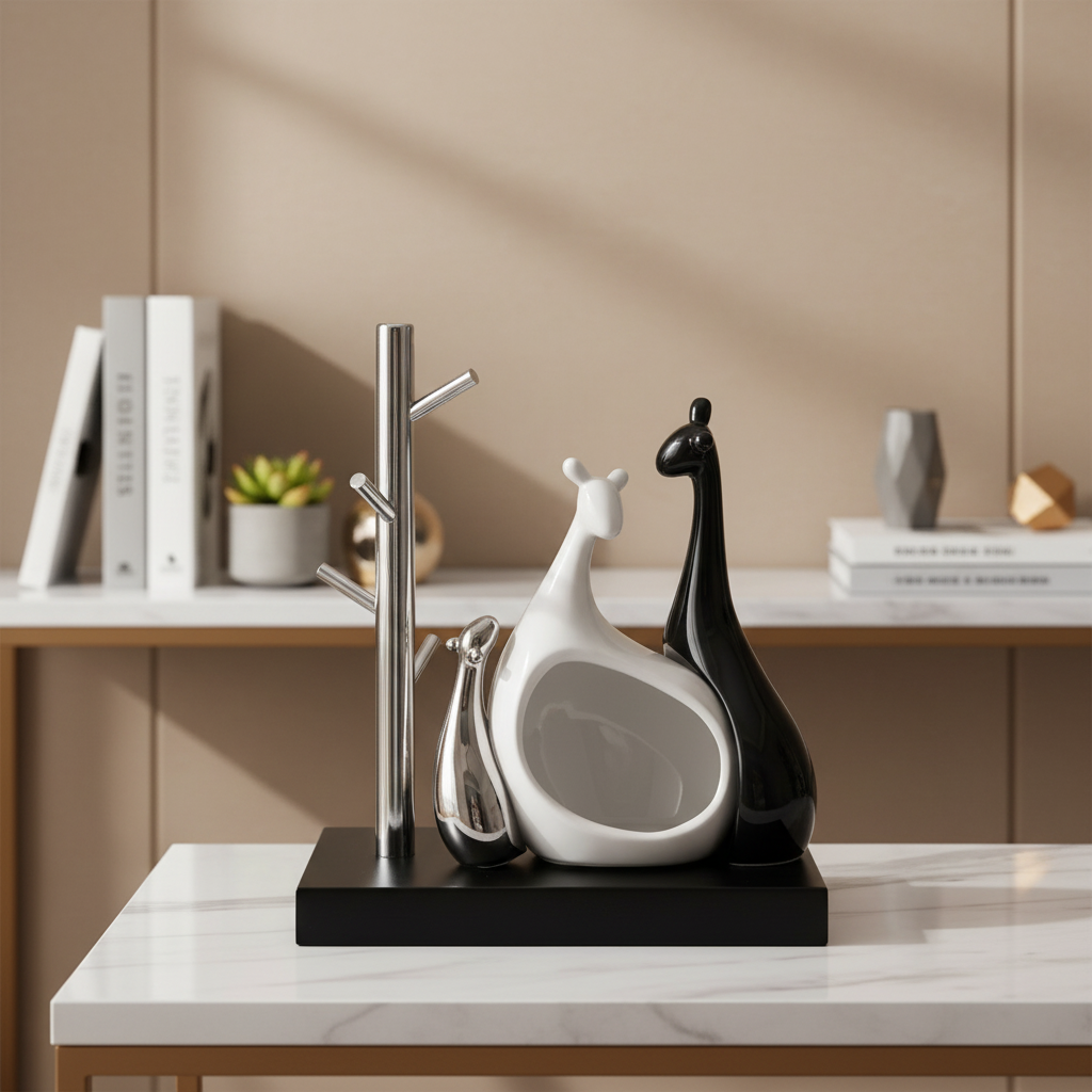 Ceramic Deer Key & Accessory Holder