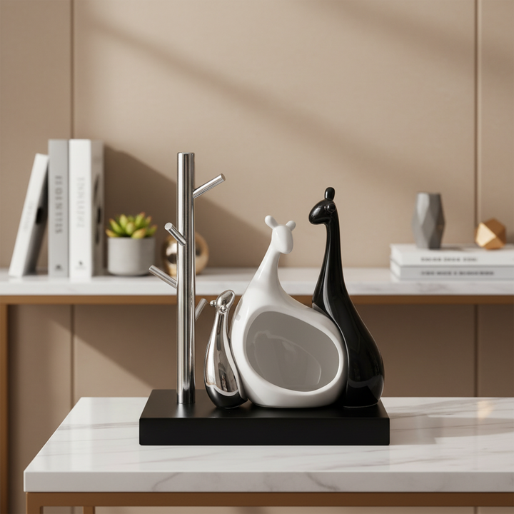 Ceramic Deer Key & Accessory Holder