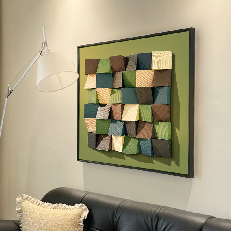 Cato 3D Wooden Wall Art