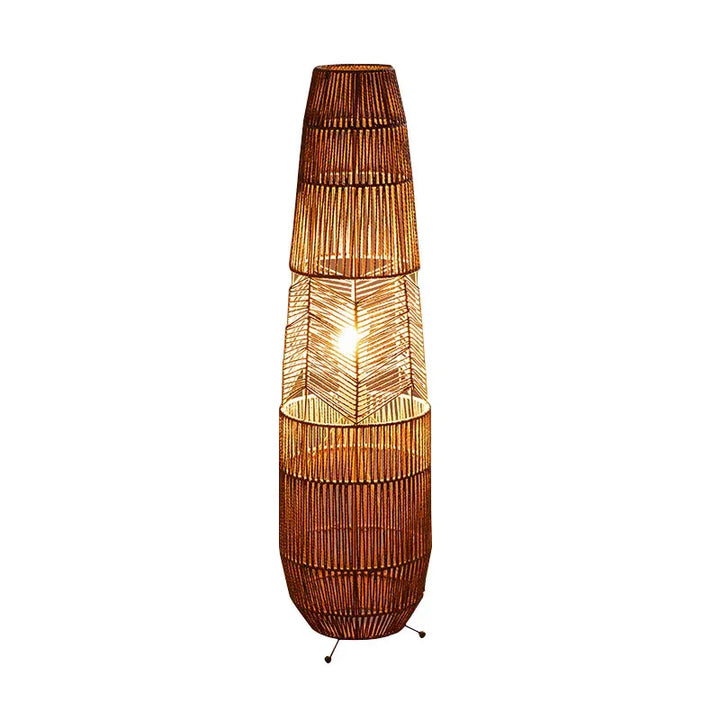 Aiko Rattan Floor Lamp