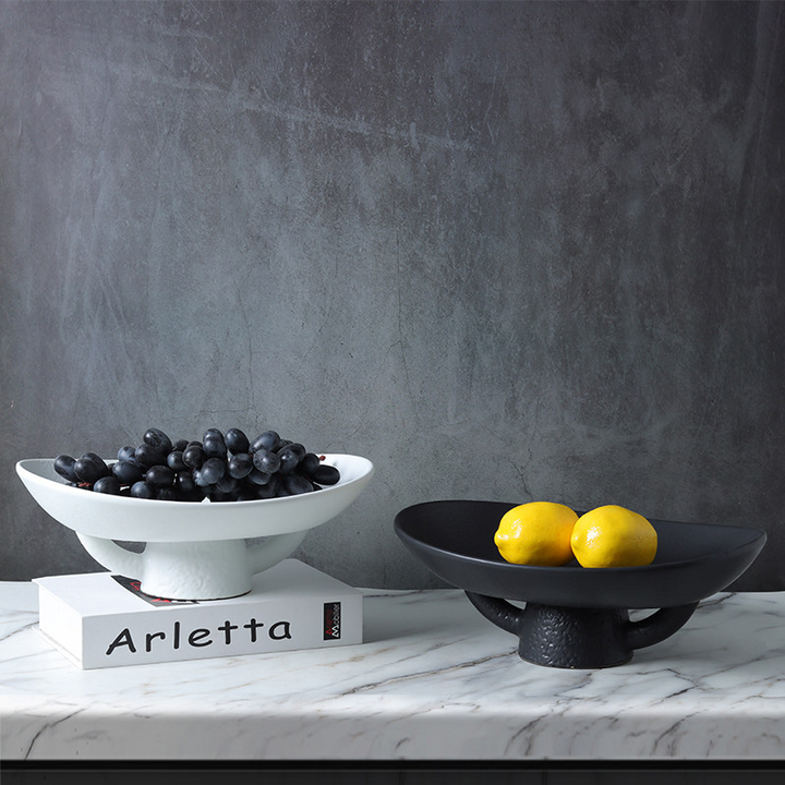 Bram Nordic Ceramic Serving Bowl