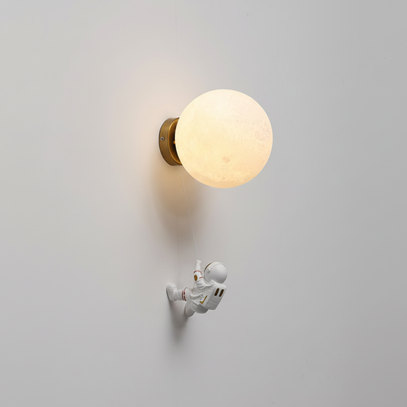 Ori Astronaut &amp; Planet Kids Wall Light