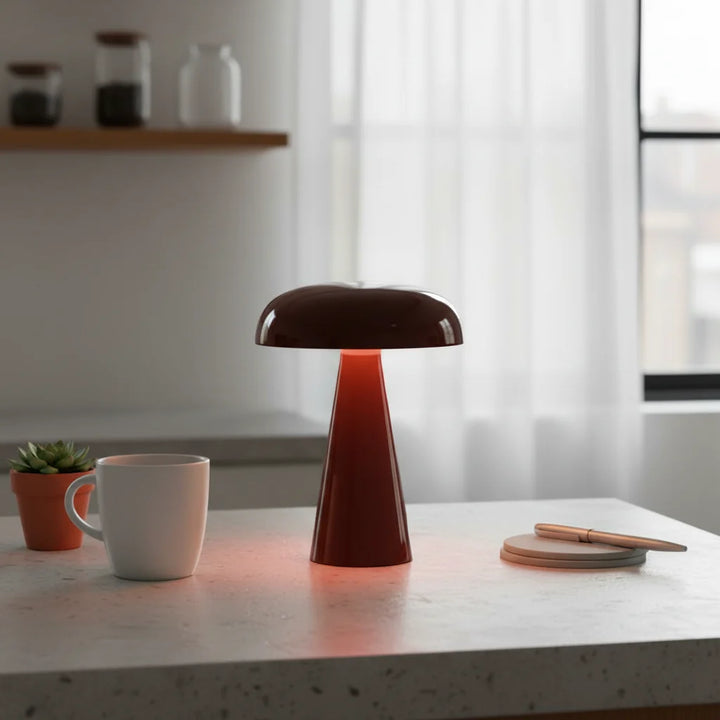 Nitorva Ivy Danish Style Mushroom Table Lamp product image