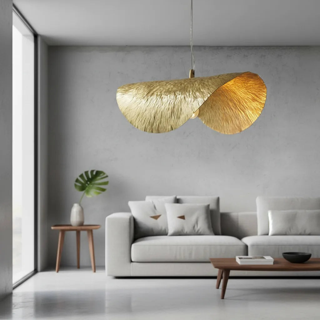Nitorva Numis Gold Leaf Pendant Light product image
