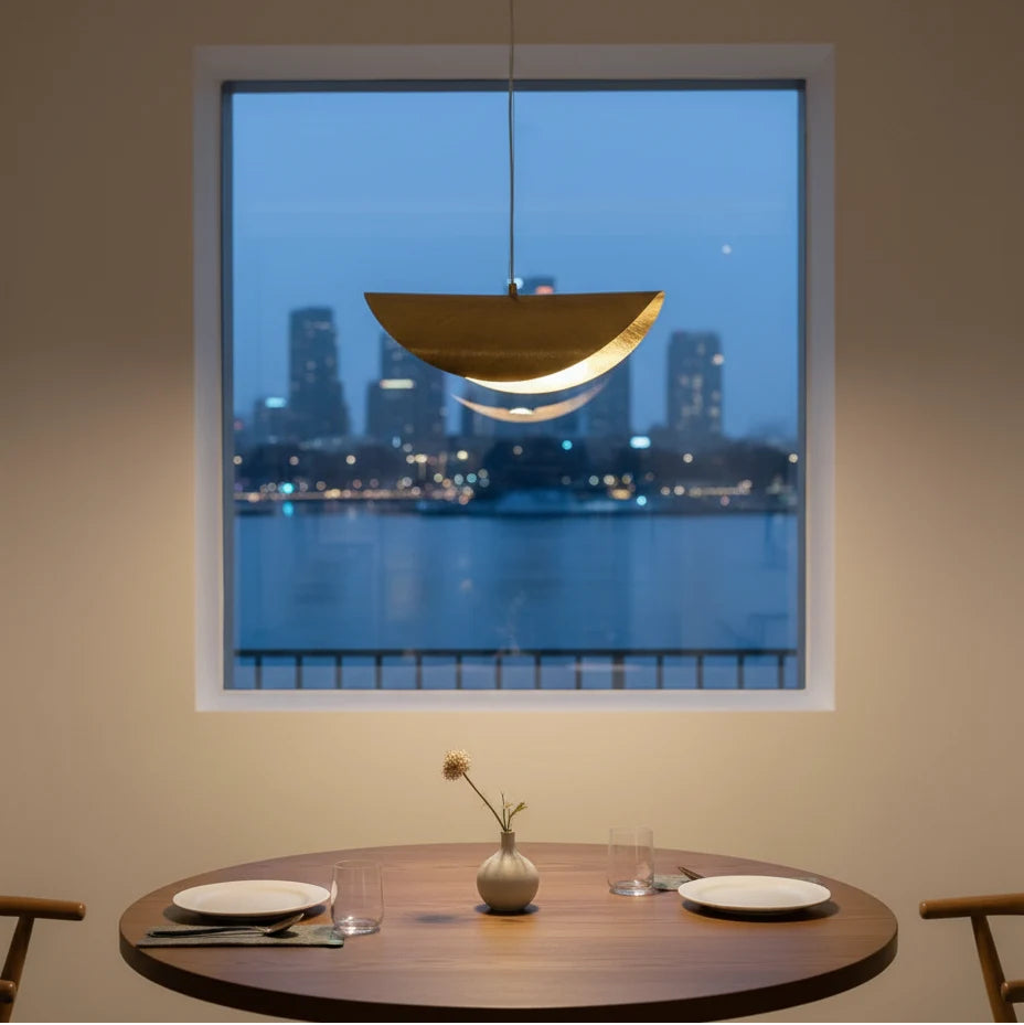 Nitorva Numis Gold Leaf Pendant Light product image