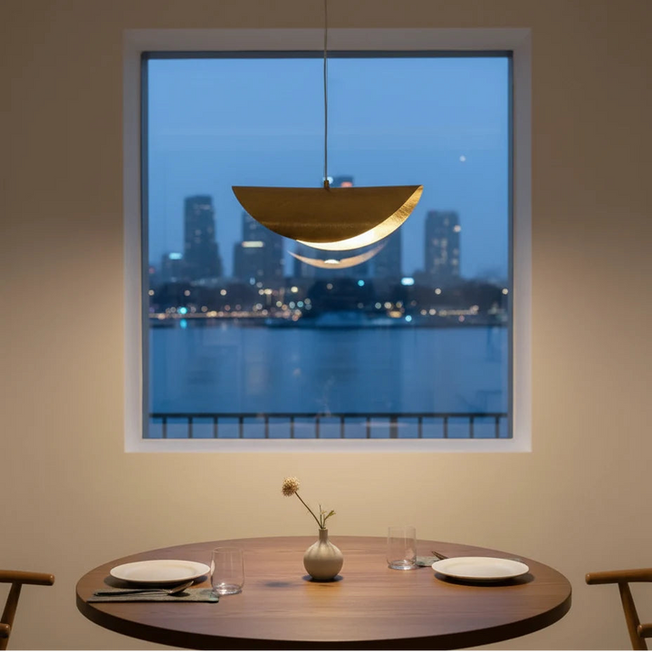 Nitorva Numis Gold Leaf Pendant Light product image