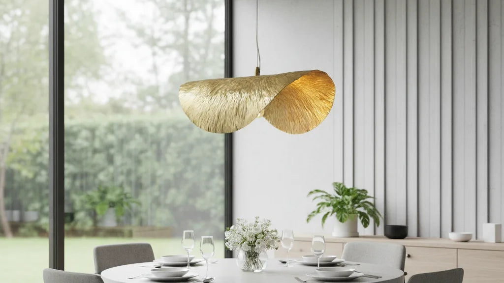 Nitorva Numis Gold Leaf Pendant Light product image