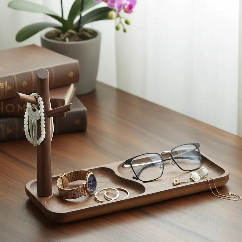 Nitorva Darwen Wood Accessory Tray product image