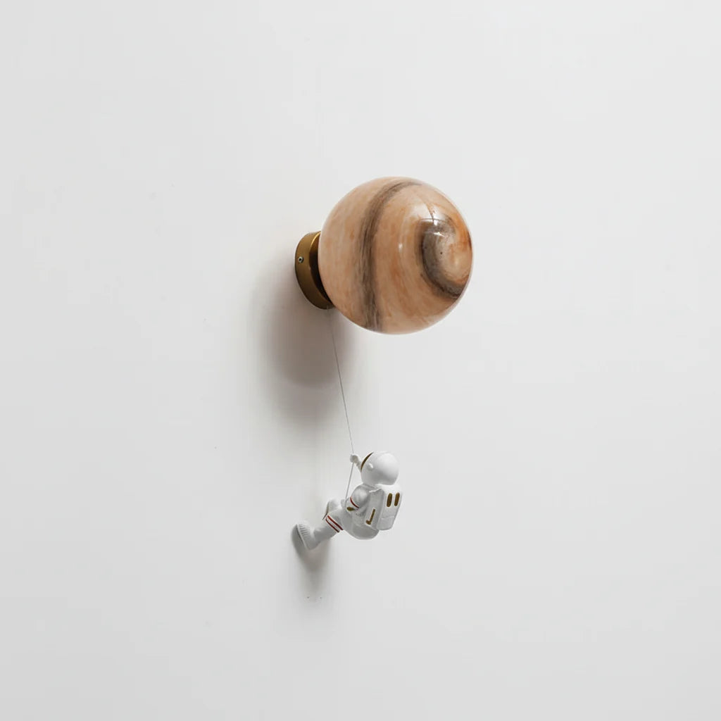 Nitorva Ori Astronaut &amp; Planet Kids Wall Lamp product image