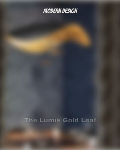 Lumis Gold Leaf Pendant Light