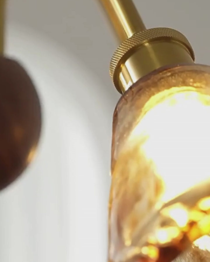 Ava Artistic Glass Pendant Light