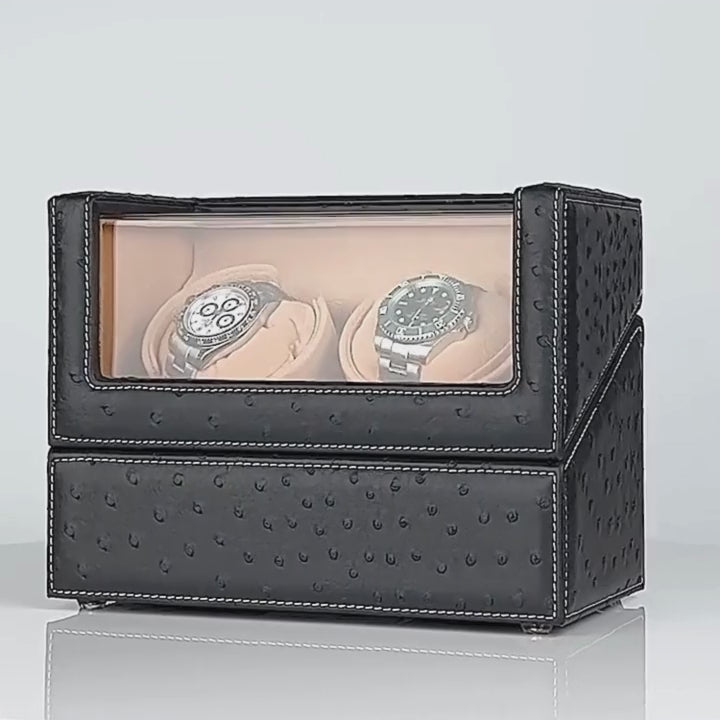 Drik Multi‑Position Watch Winder Box