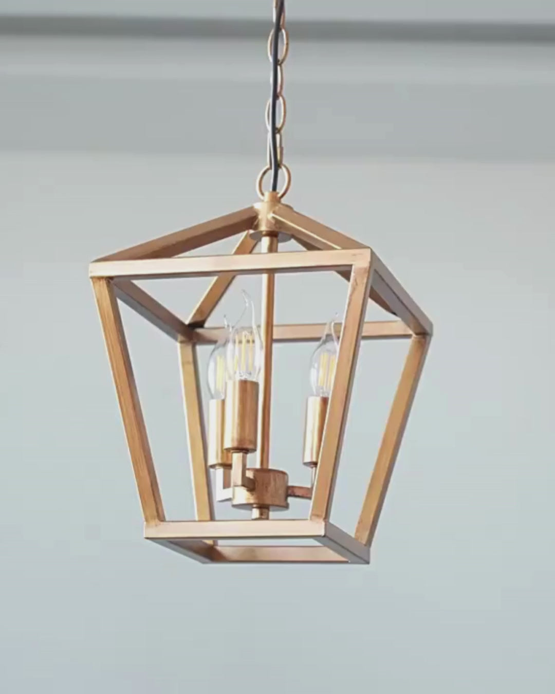 Landon Vintage Birdcage Pendant Light