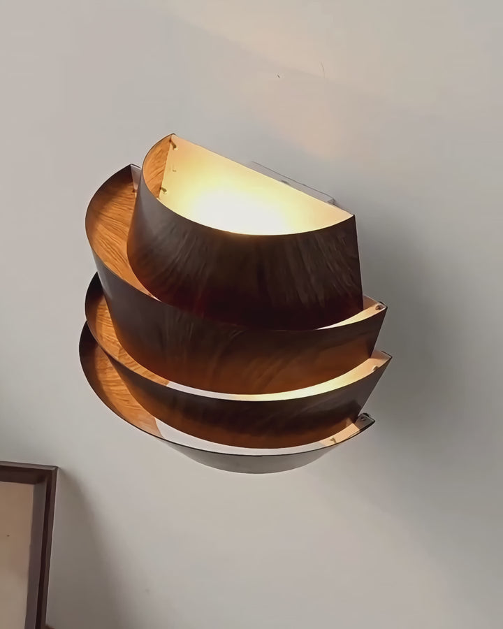Emily Rustic Pinecone Wall Light