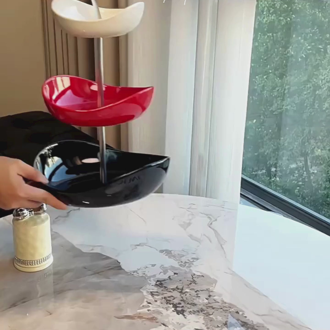 Trio Apple Ceramic Fruit Tray