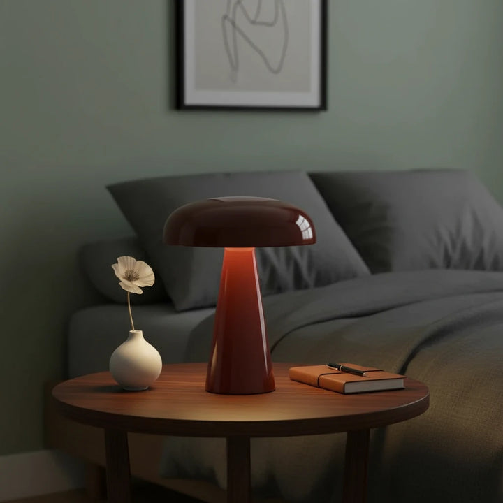 Nitorva Ivy Danish Style Mushroom Table Lamp product image