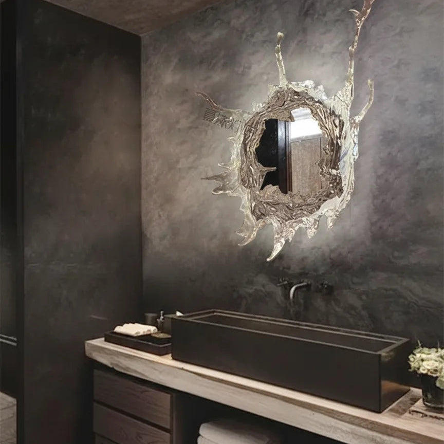 Nitorva Modern Water Ripple Bathroom Mirror Light product image